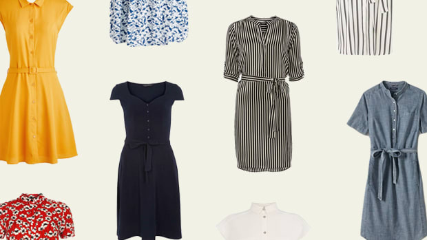outfit inspiration shirt dresses affordable style summer trends
