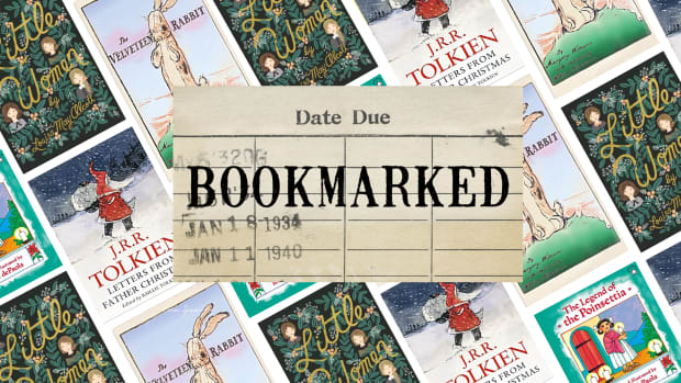 christmas bookmarked