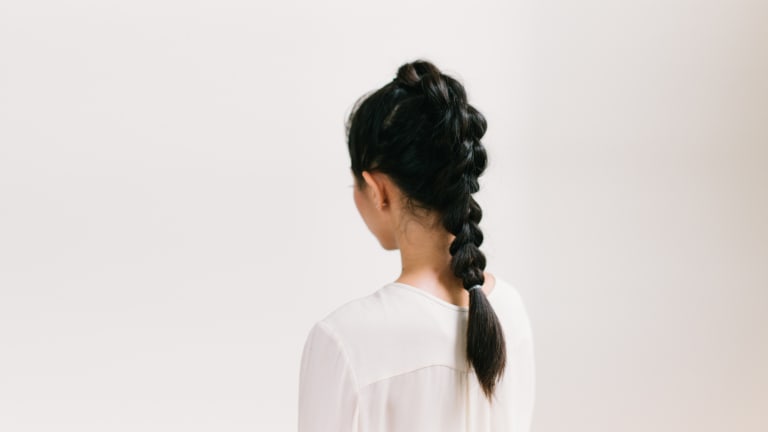 Learn To Do A Feminine And Edgy Fauxhawk Faux Braid Verily