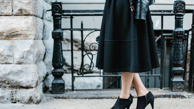 How to Wear Your Winter Boots with Skirts and Dresses - Verily