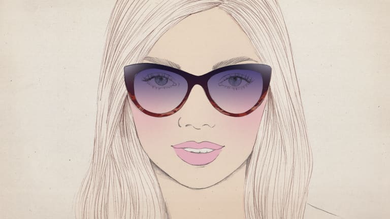 ray ban erika face shape