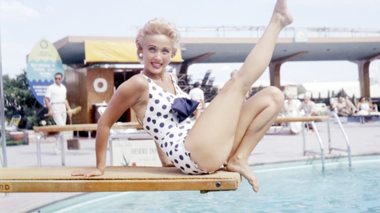 Classic One-Piece Swimsuits Inspired by Audrey Hepburn and Others - Verily