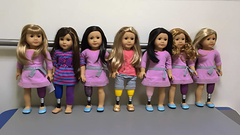 This Doll's Prosthetic Leg Made A Little Girl's Day—And Ours