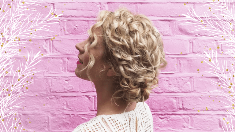 Sophisticated Updo Tutorials for Curly-Haired Ladies