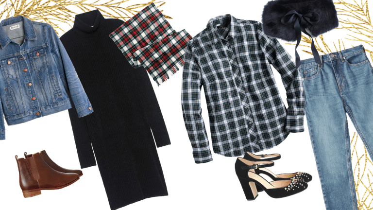 9 Holiday Outfit Ideas That You Can Copy With Clothes From Your Closet