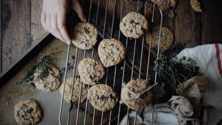 St. Paddy's Day Recipe: Thyme & Sea Salt Chocolate Chip Cookie