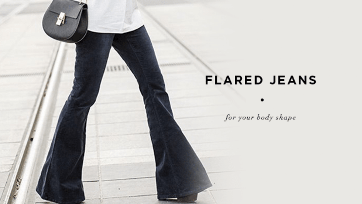 Find Out Which Flared Jeans Work Best for Your Body Shape - Verily