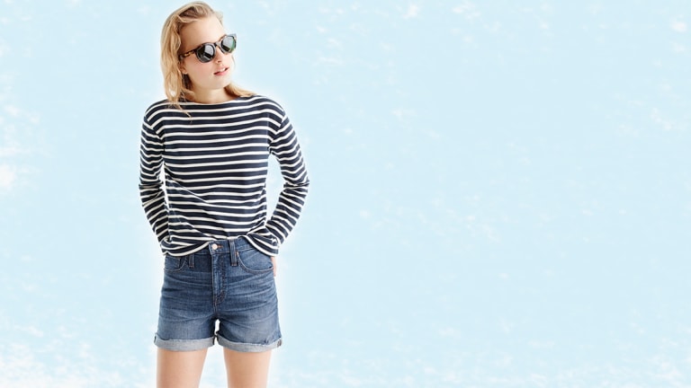 Modest new arrivals jean shorts