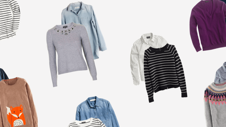 Sweaters with button up shirts top