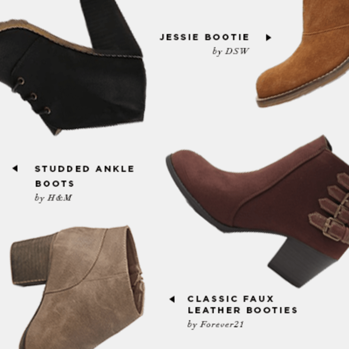 affordable booties for fall
