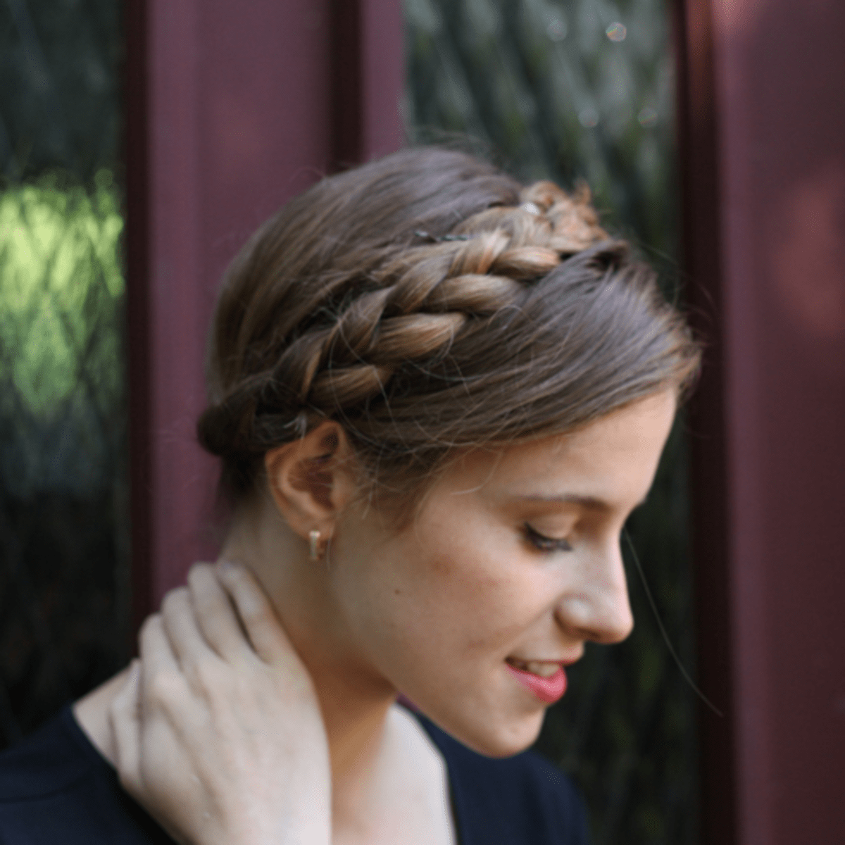 Stacked Fishtail Updo - Cute Girls Hairstyles