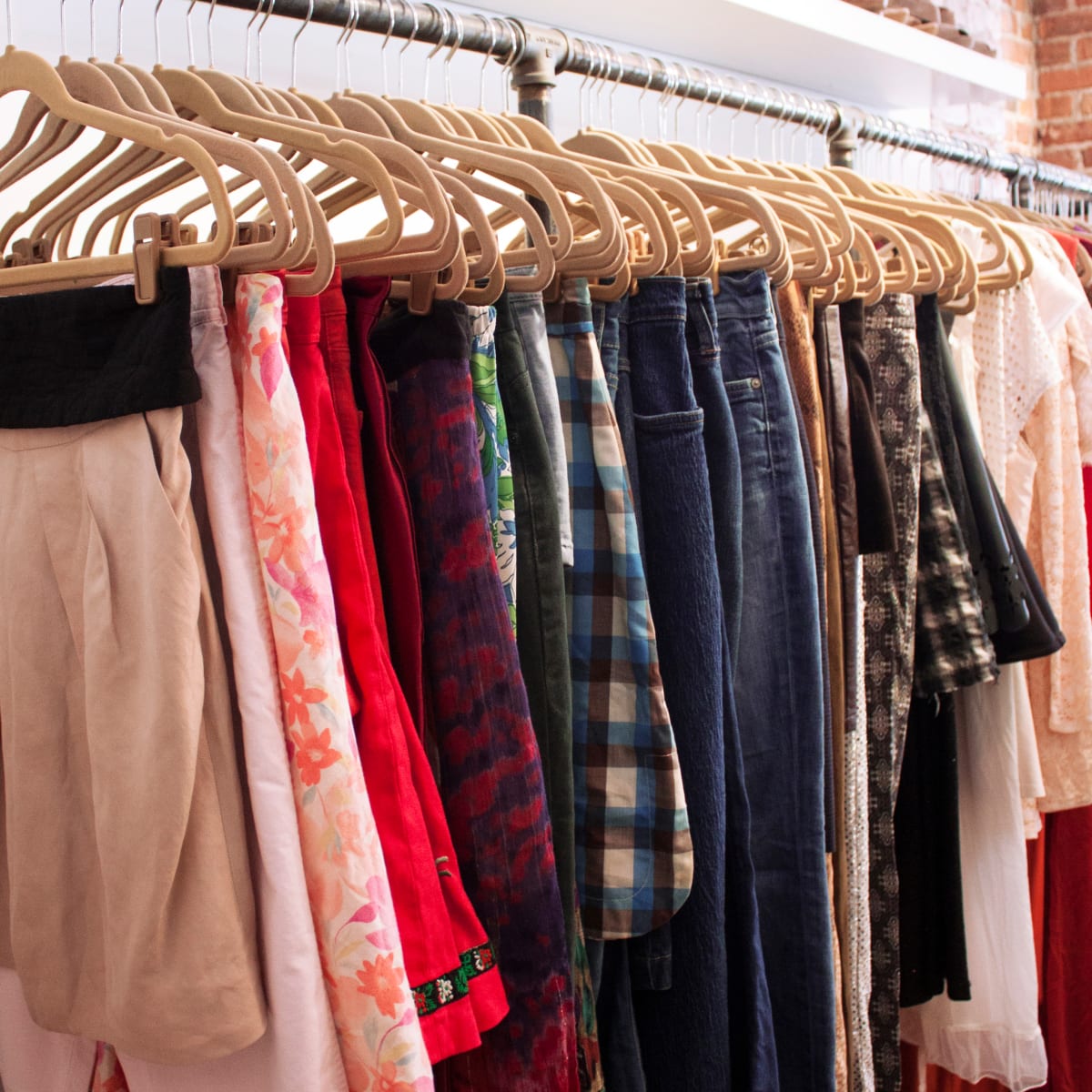 Thrift stores sale with good clothes