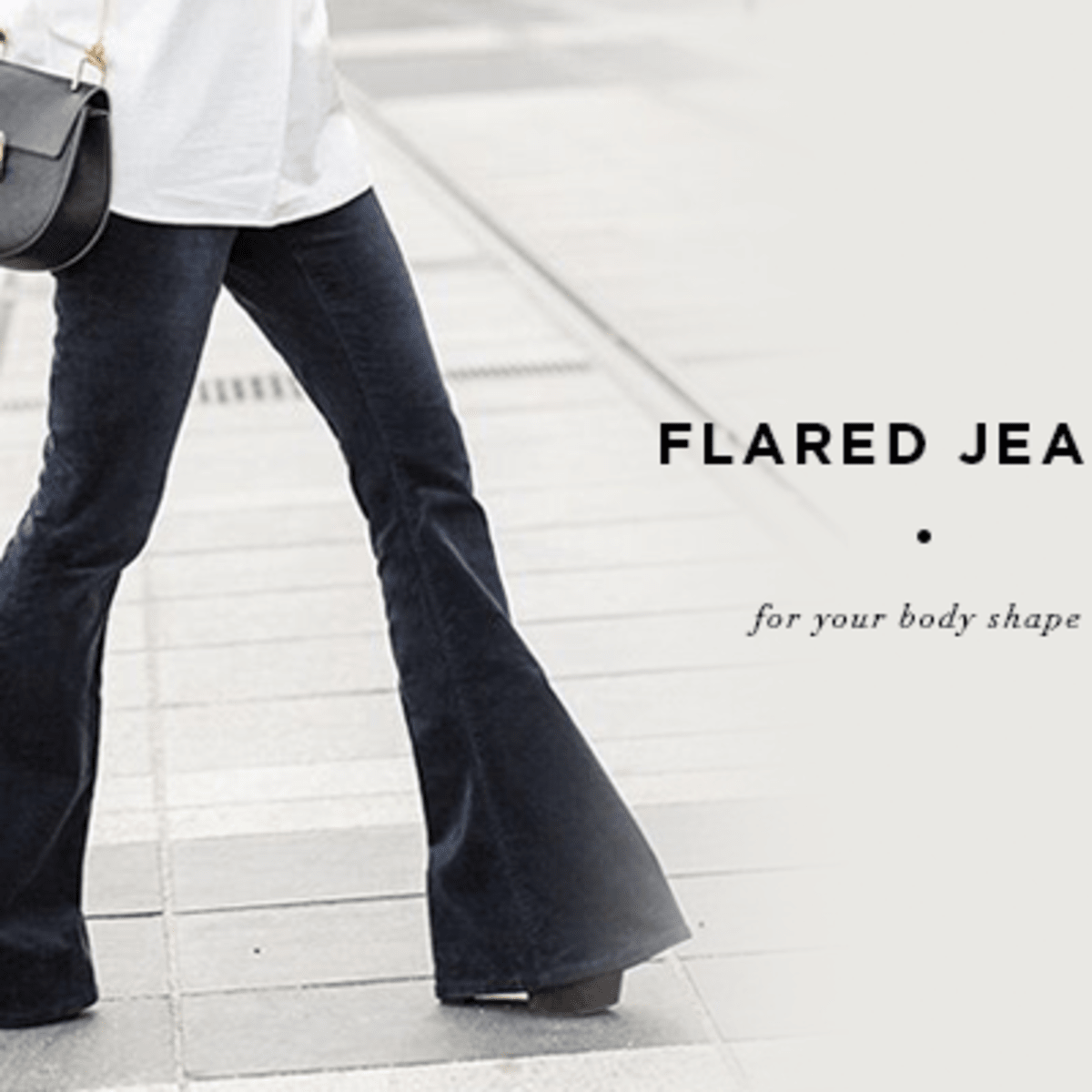 Find Out Which Flared Jeans Work Best for Your Body Shape - Verily