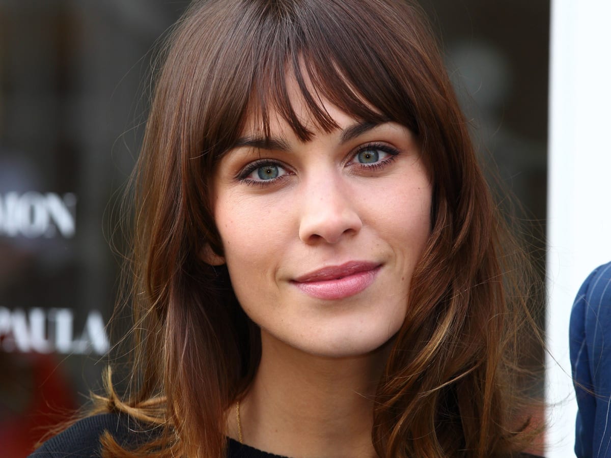 40 Flattering Bangs for Round Faces  The Right Hairstyles