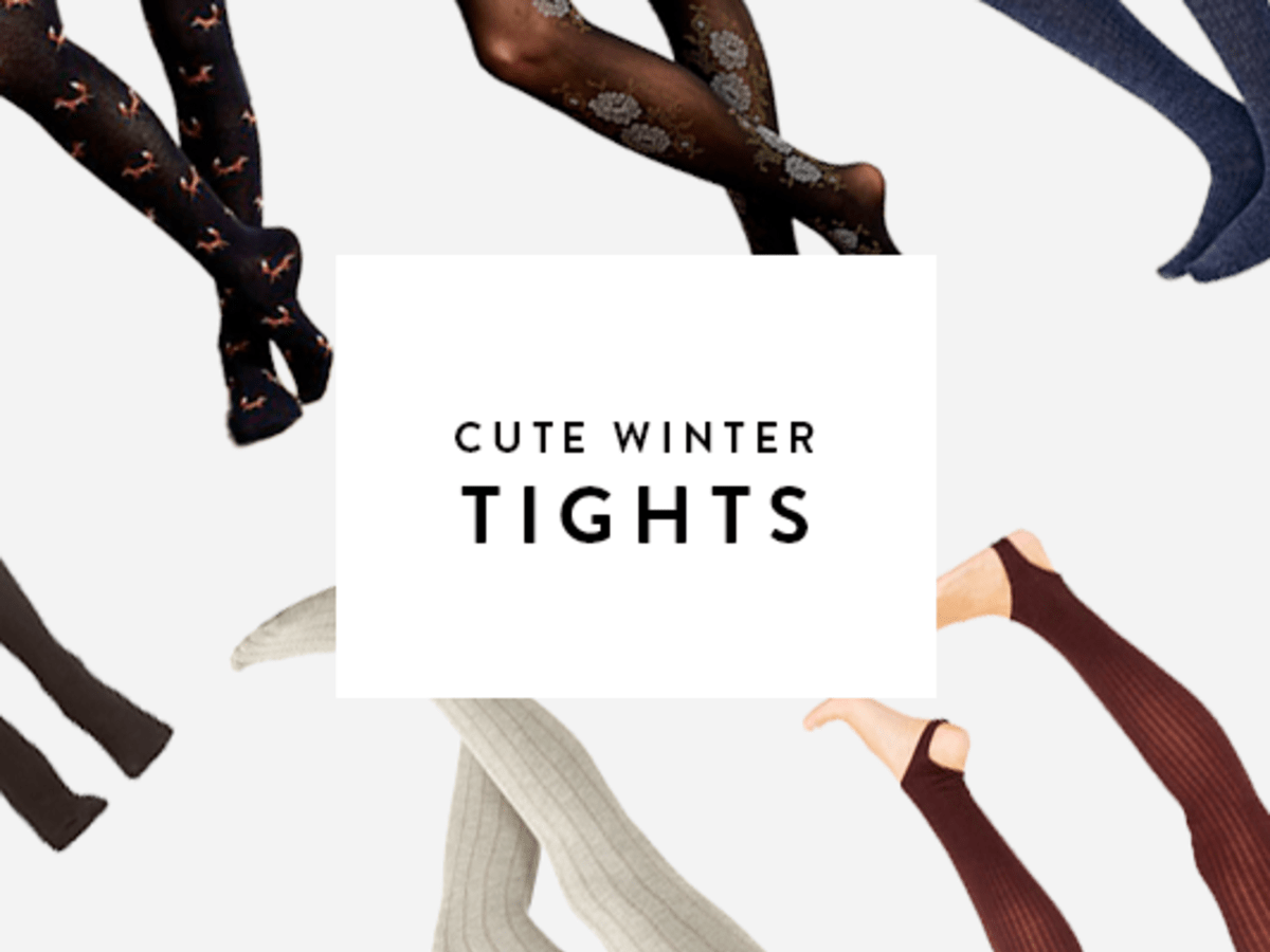 20 bright and funky-printed tights to jazz up your dreary winter outfits