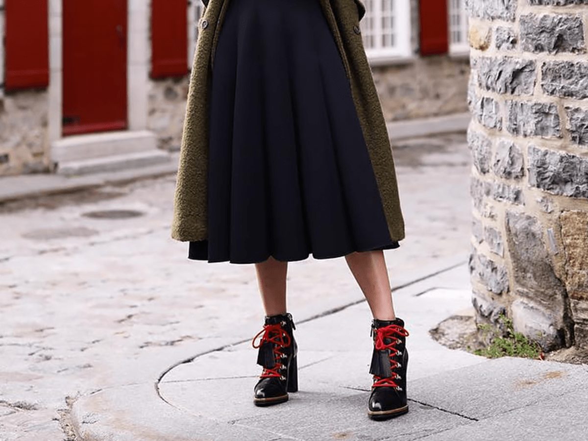 Winter Boots with Skirts and Dresses 