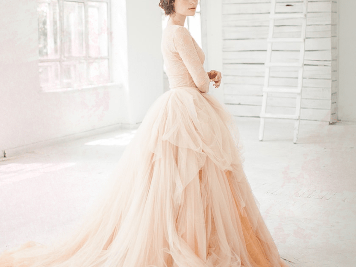 The Best Colored Wedding Dresses Online - Verily