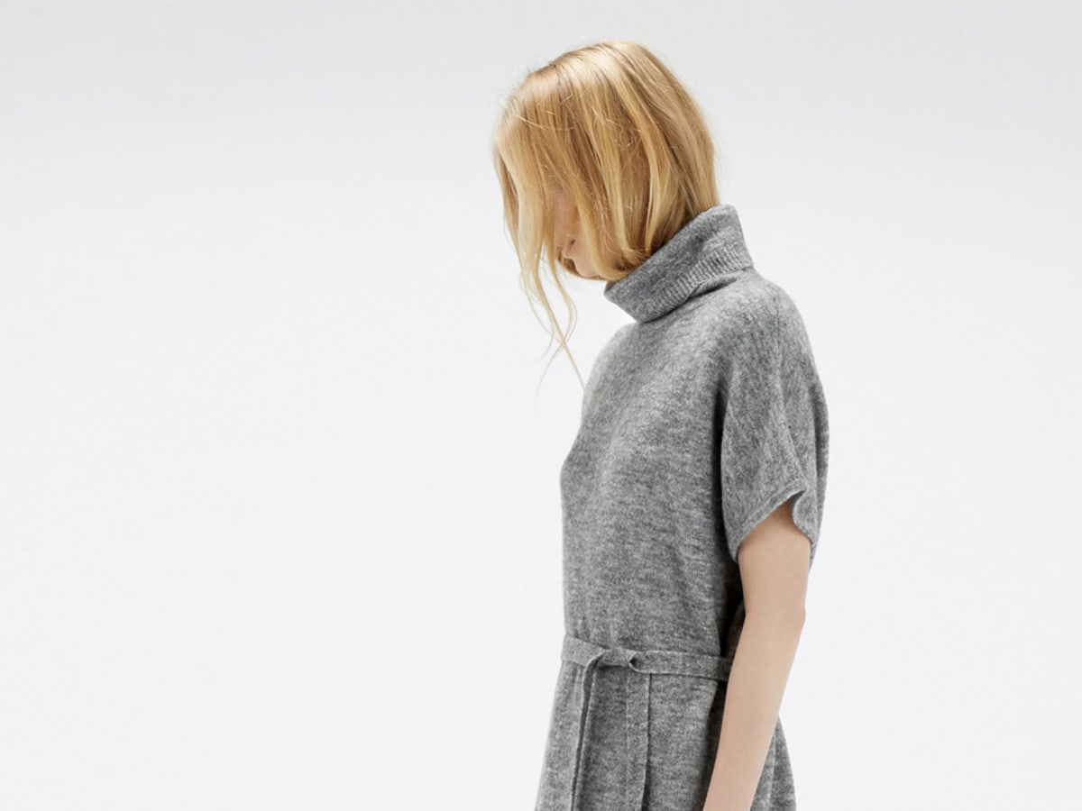 Frock type sweater outlet