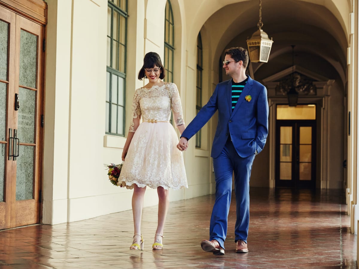 Reception Dresses for Brides Who Want to Change for the Dancing
