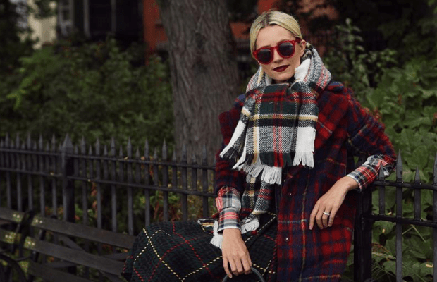 Proof That Wearing Plaid Can Be Sophisticated and Not Tacky