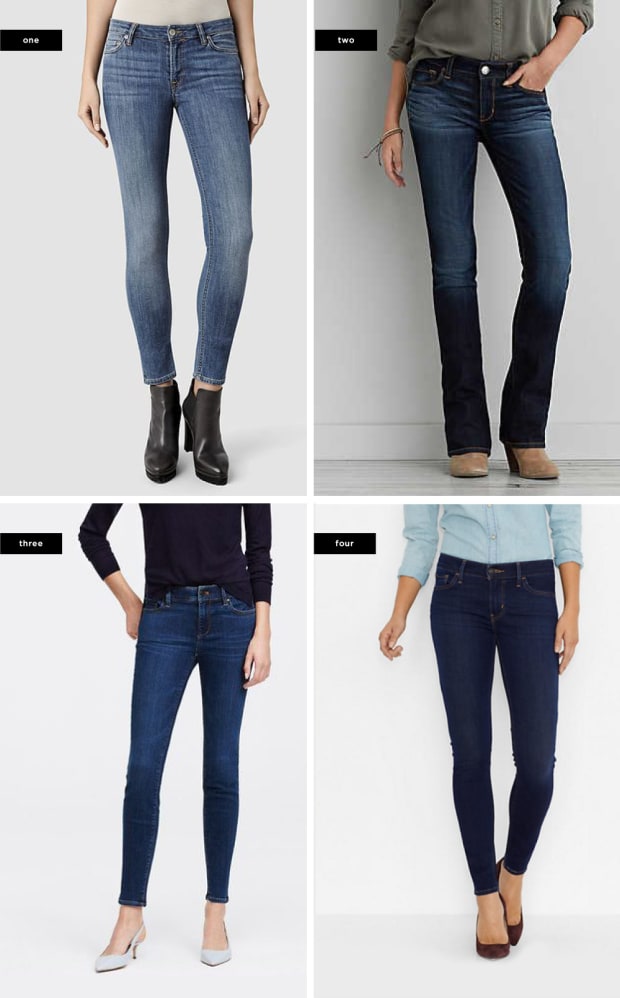best skinny jeans for hourglass figure