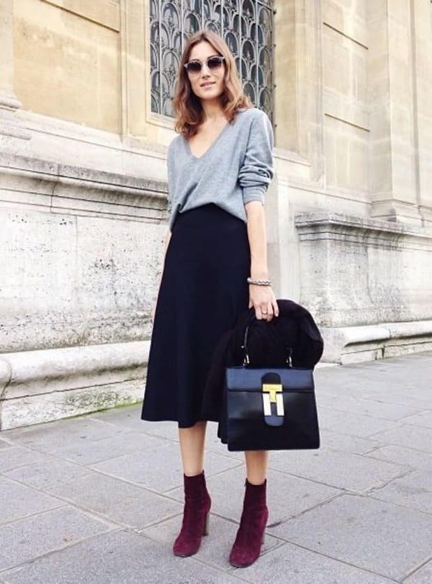 How to Wear Ankle Boots with Workwear 
