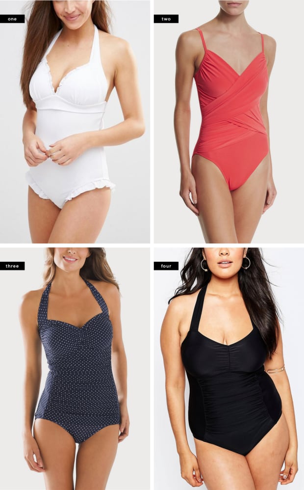 Swimsuits for hourglass on sale