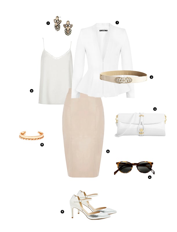 1. Miss Selfridge, $80 / 2. Modcloth, $20 / 3. Charles & Keith, $49 / 4. Classic Specs, $89 / 5. Oasis, $145 / 6. Asos, $55 / 7. BaubleBar, $34 / 8. BaubleBar, $32 / 9. River Island, $32