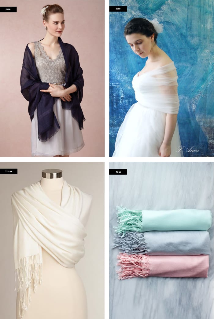 1. BHLDN, $78 / 2. LAmei, $60 / 3. World Market, $10 / 4. Deighan Designs, $10 (each)