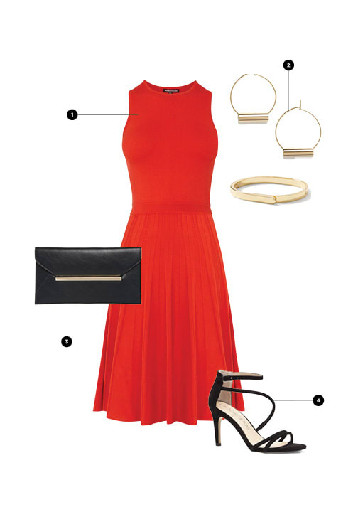 1. Warehouse, $62 / 2. Asos, $9 & $11 / 3. Asos, $11 / 4. Sole Society, $53