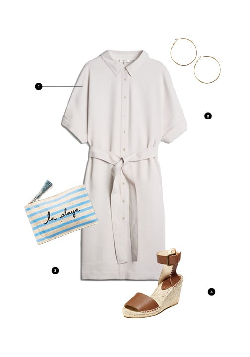 1. Aritzia, $165 / 2. Asos, $7 / 3. Anthropologie, $68 / 4. Soludos, $149