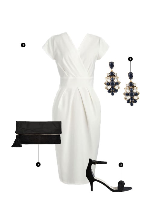 1. ModCloth, $80 / 2. Ann Taylor, $50 / 3. Asos, $40 / 4. Anthropologie, $148