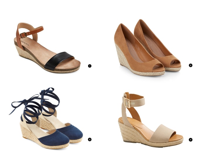 1. Target, $25 / 2. Monsoon, $68 / 3. Monsoon, $68 / 4. J.Crew Factory, $59