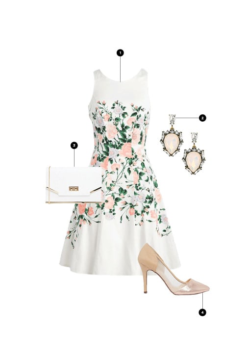 1. ModCloth, $130 / 2. Bauble Bar, $32 / 3. Asos, $21 / 4. Asos, $40
