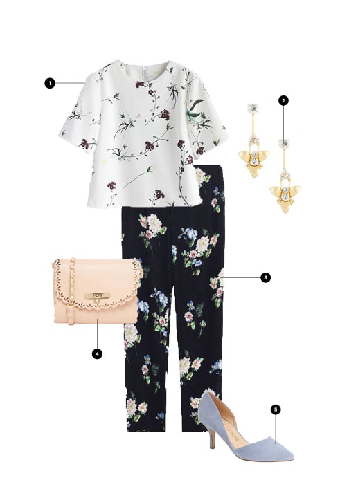 1. Chic Wish, $34 / 2. Ann Taylor, $45 / 3. Zara, $70 / 4. Asos, $24 / 5. Nordstrom, $80