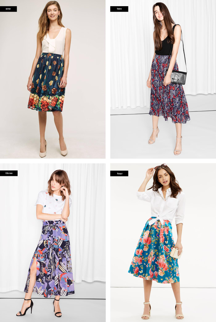 1. Anthropologie, $118 / 2. & Other Stories, $72 / 3. & Other Stories, $83 / 4. Oasis, $84