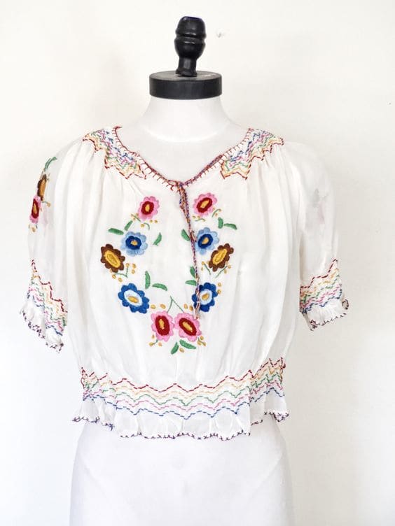 Why We Love the Etsy Famous Hungarian Blouse - Verily