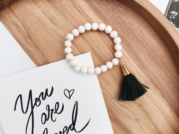 Hattie Tassel Bracelet, $40