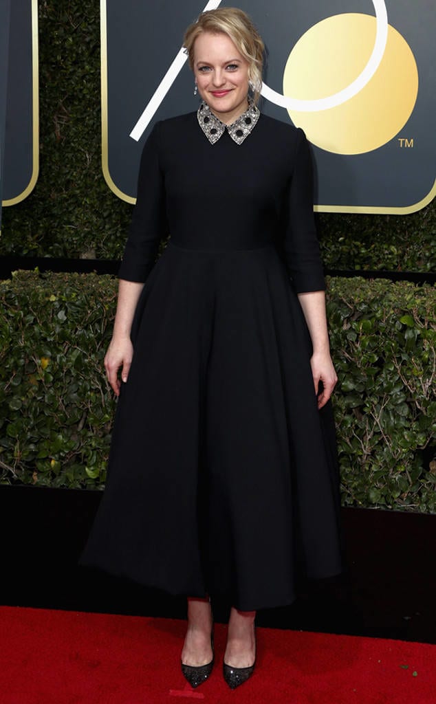 Elisabeth Moss, Dior // Photo Credit: E! News