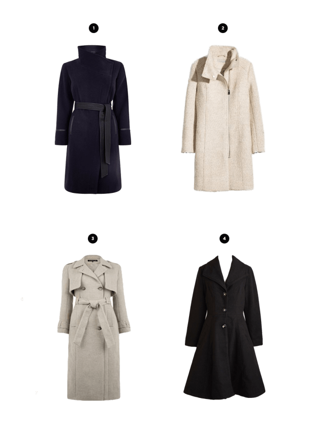 1. Oasis, $170 / 2. H&M, $119 / 3. Warehouse, $285 / 4. ModCloth, $100