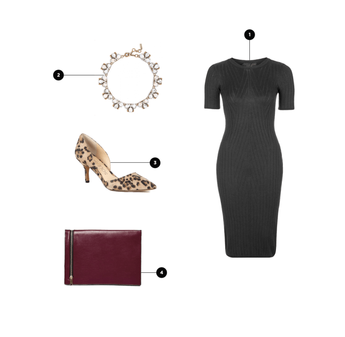 1. Topshop, $70 / 2. BaubleBar, $58 / 3. Sole Society, $70 / 4. Asos, $30
