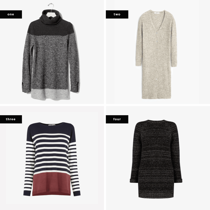 best sweaters for inverted triangle body shape