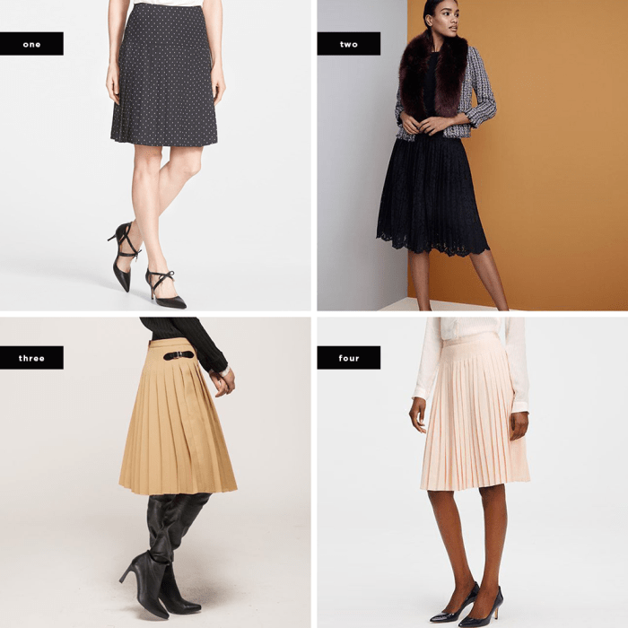 Why We Love the Universally Flattering Pleated Skirt - Verily