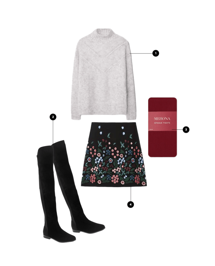 1. Mango, $50 / 2. Macy’s, $100 / 3. Target, $8 / 4. Zara, $30