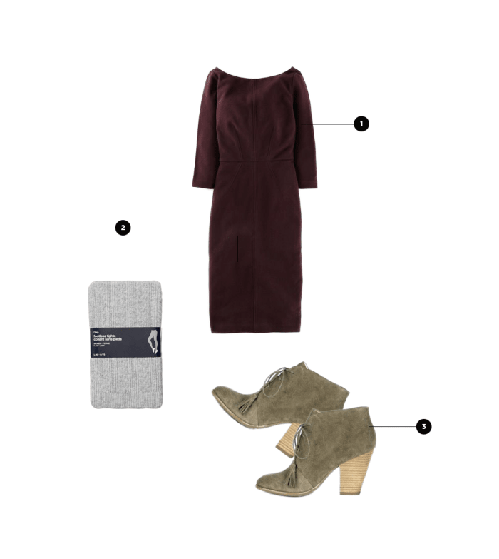 1. Boden, $138 / 2. Gap, $10 / 3. Sole Society, $45