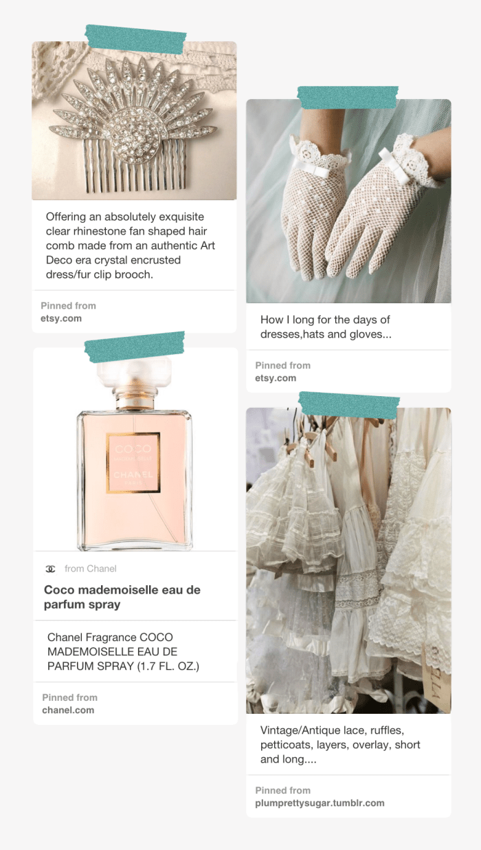 1. AmoreTreasure, $115 / 2. Woolen Dream, $50 (similar) / 3. Coco Mademoiselle, $92 / 4. Etsy
