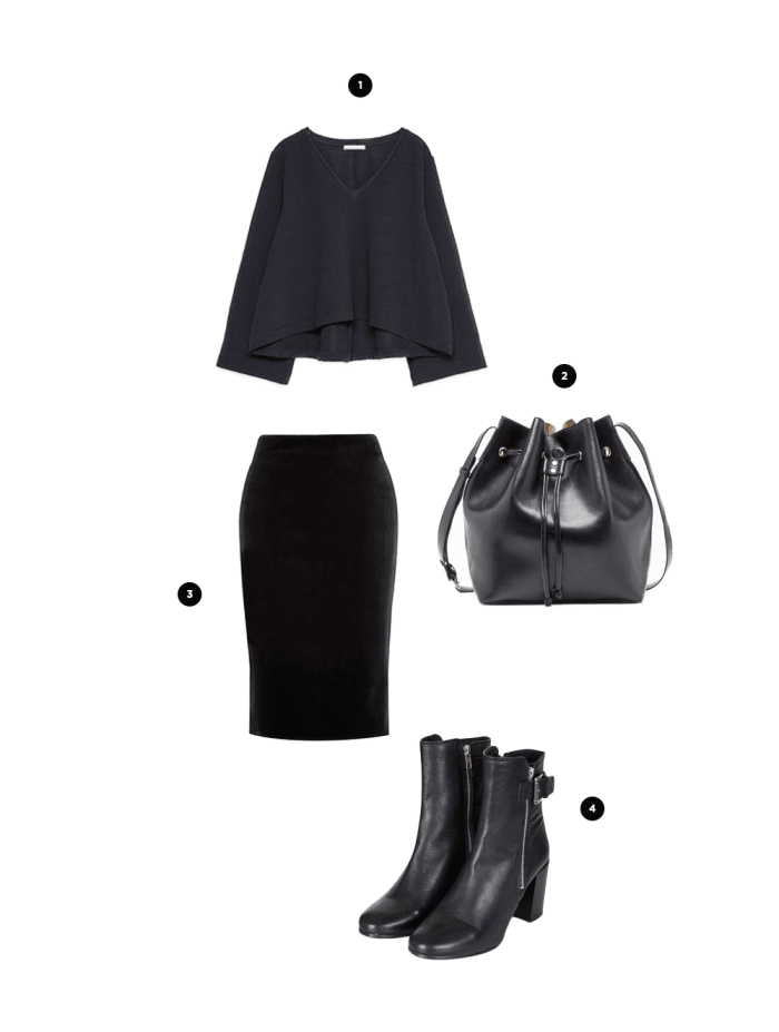 1. Zara, $10 / 2. Sole Society, $65 / 3. John Lewis, $73 / 4. Topshop, $170