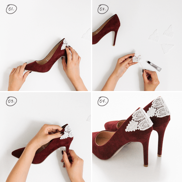 Give Your Shoes a DIY Makeover With These Easy Embellishments - Verily