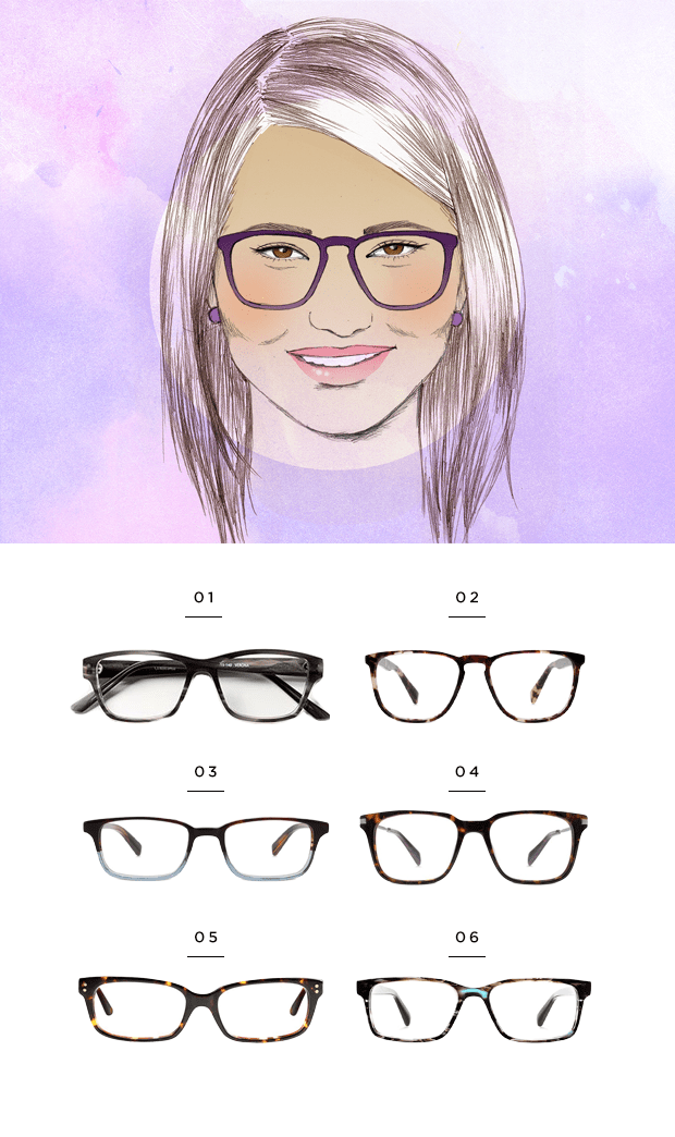1. Classic Specs, $89 / 2. Warby Parker, $95 / 3. Warby Parker, $95 / 4. Warby Parker, $145 / 5. Lookmatic, $99 (similar) / 6. Warby Parker, $95