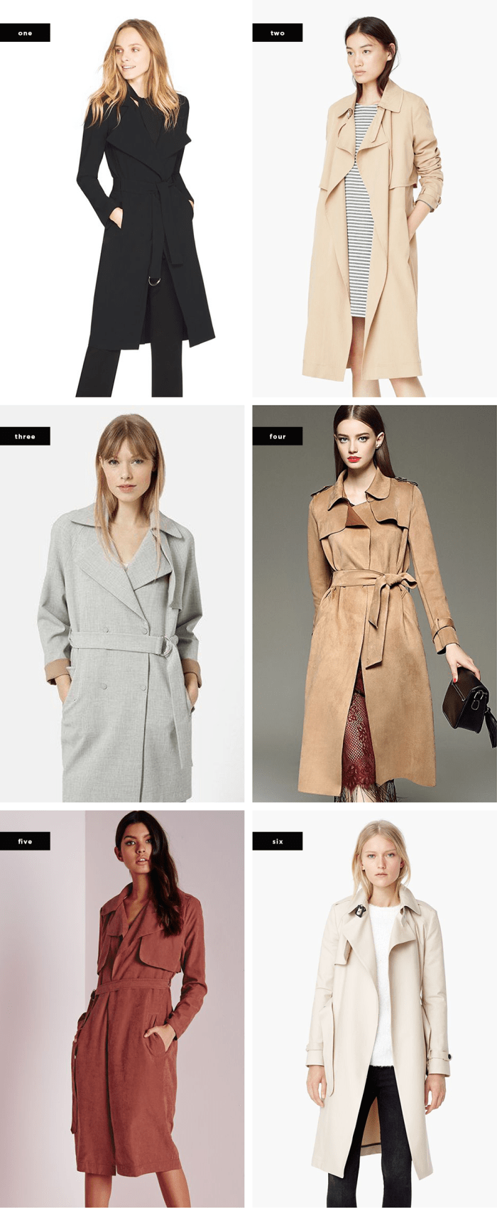 fall trench coats tailored coats outerwear style trends fall 2015 belted trench coat